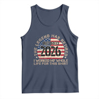 The Legend Has Retired 2026 Tank Top American Flag Coworker Retirement Gifts I Worked My Whole Life For This