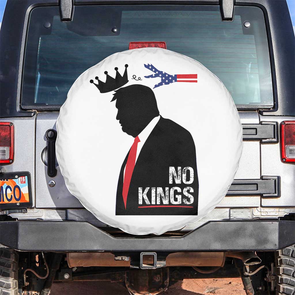 No Kings Spare Tire Cover Funny Resist Meme - Wonder Print Shop