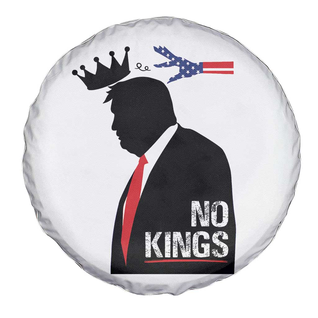 No Kings Spare Tire Cover Funny Resist Meme - Wonder Print Shop