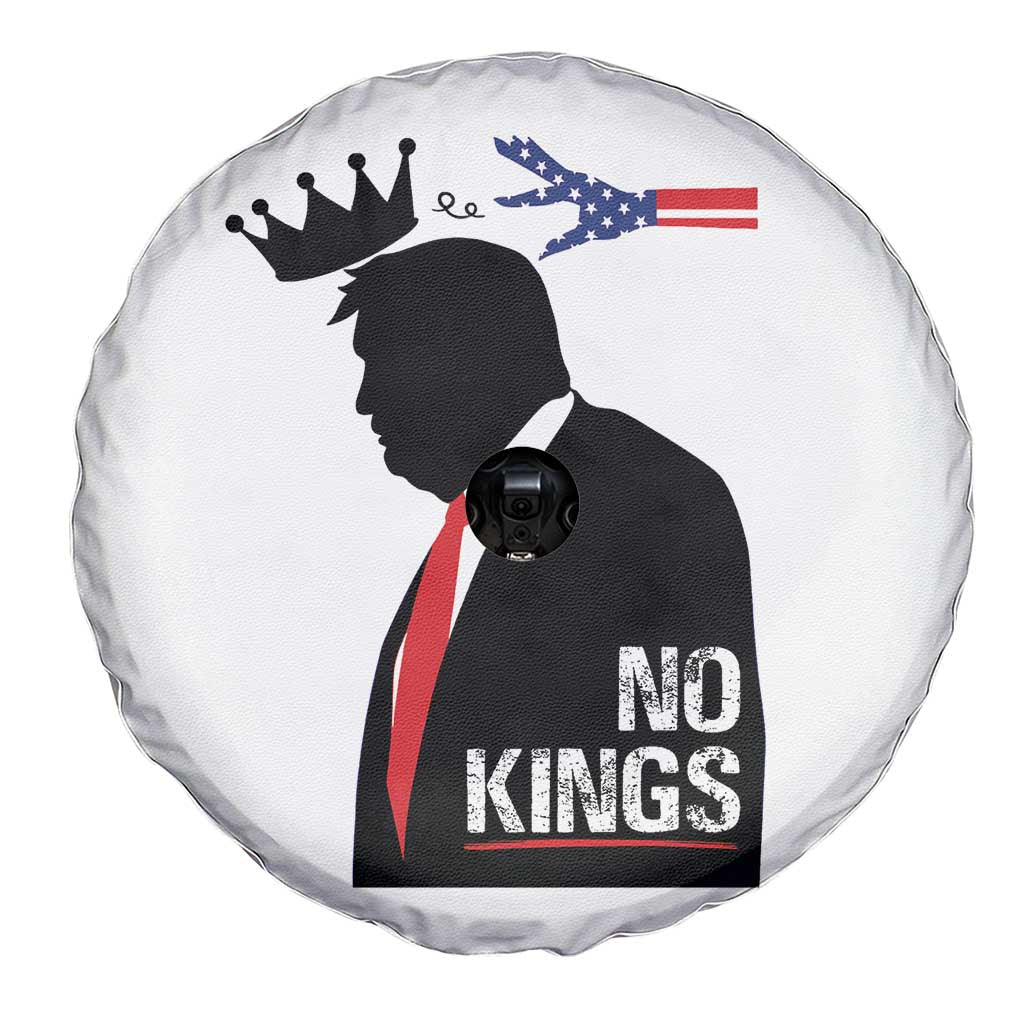 No Kings Spare Tire Cover Funny Resist Meme - Wonder Print Shop