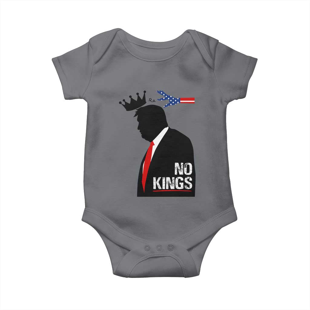 No Kings Baby Onesie Funny Resist Meme - Wonder Print Shop