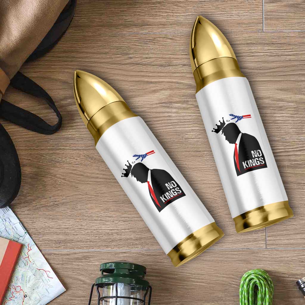 No Kings Bullet Tumbler Funny Resist Meme - Wonder Print Shop