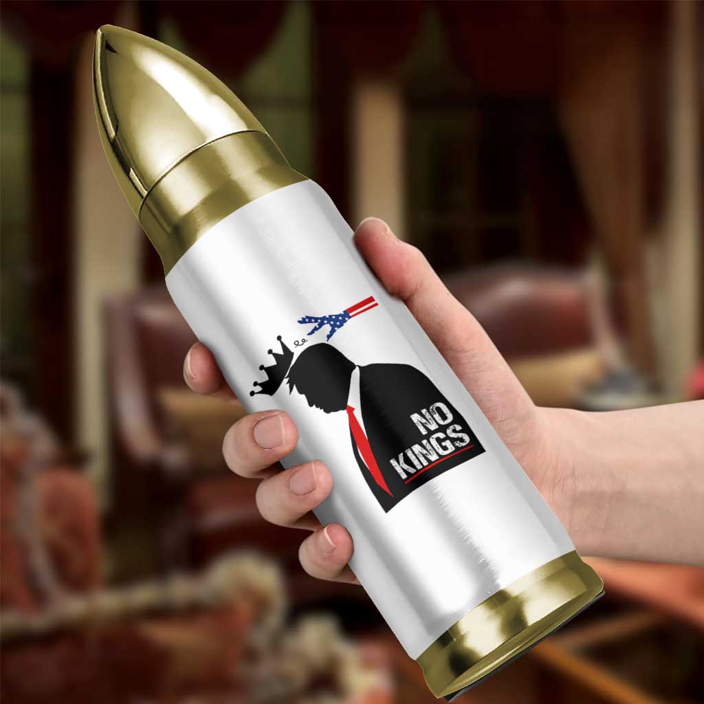 No Kings Bullet Tumbler Funny Resist Meme - Wonder Print Shop