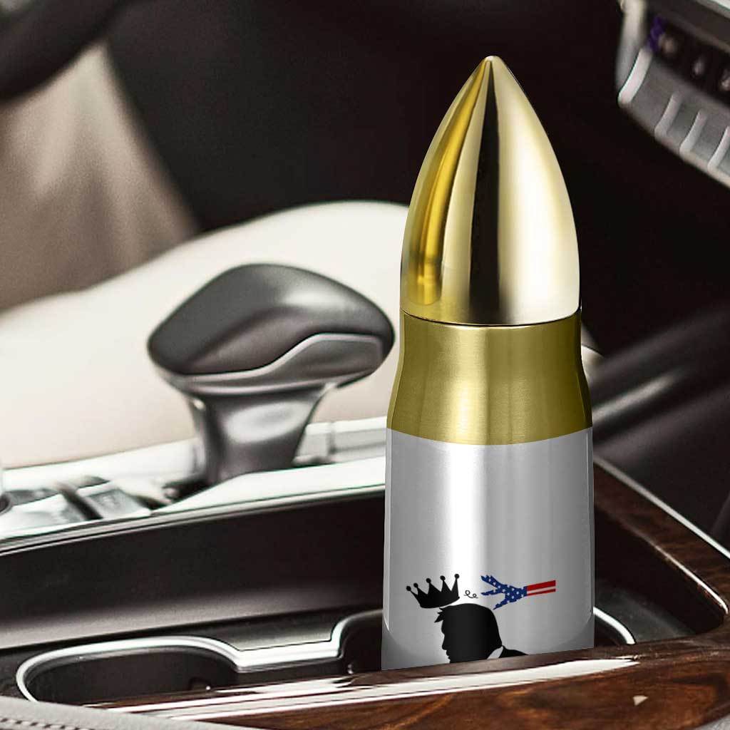 No Kings Bullet Tumbler Funny Resist Meme - Wonder Print Shop