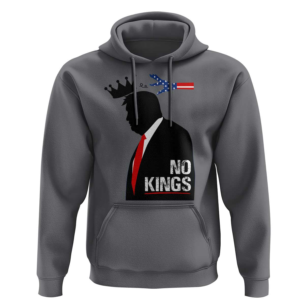 No Kings Hoodie Funny Resist Meme - Wonder Print Shop