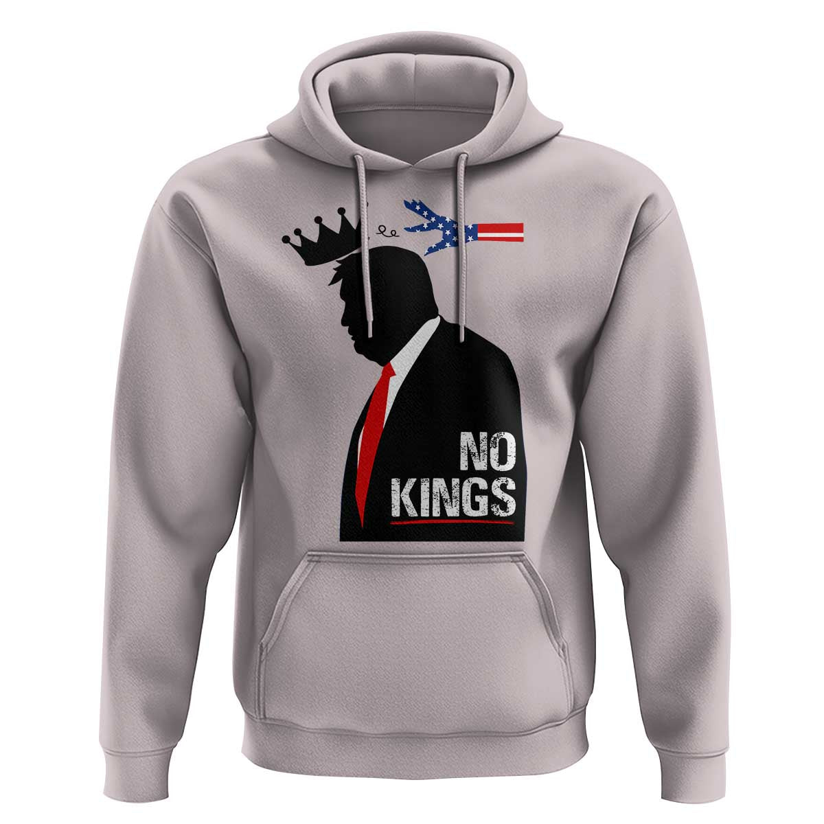 No Kings Hoodie Funny Resist Meme - Wonder Print Shop