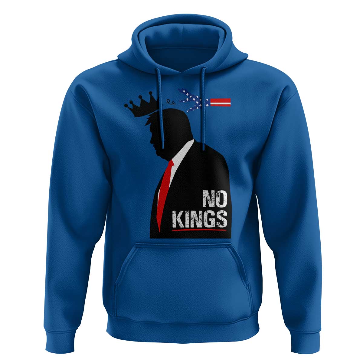 No Kings Hoodie Funny Resist Meme - Wonder Print Shop