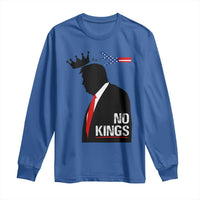 No Kings Long Sleeve Shirt Funny Resist Meme - Wonder Print Shop
