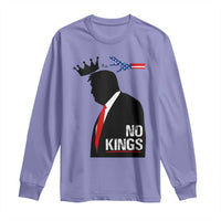 No Kings Long Sleeve Shirt Funny Resist Meme - Wonder Print Shop