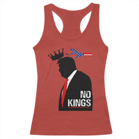 No Kings Racerback Tank Top Funny Resist Meme - Wonder Print Shop