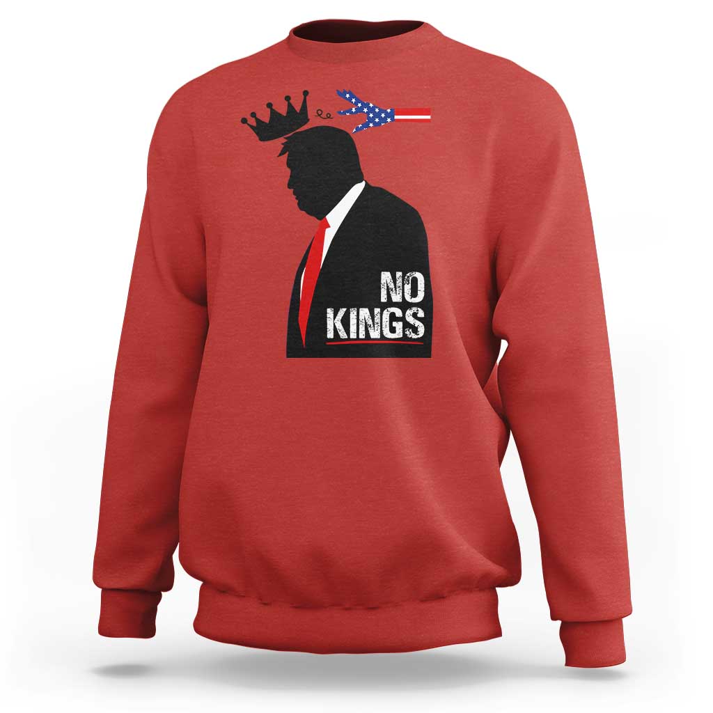 No Kings Sweatshirt Funny Resist Meme - Wonder Print Shop