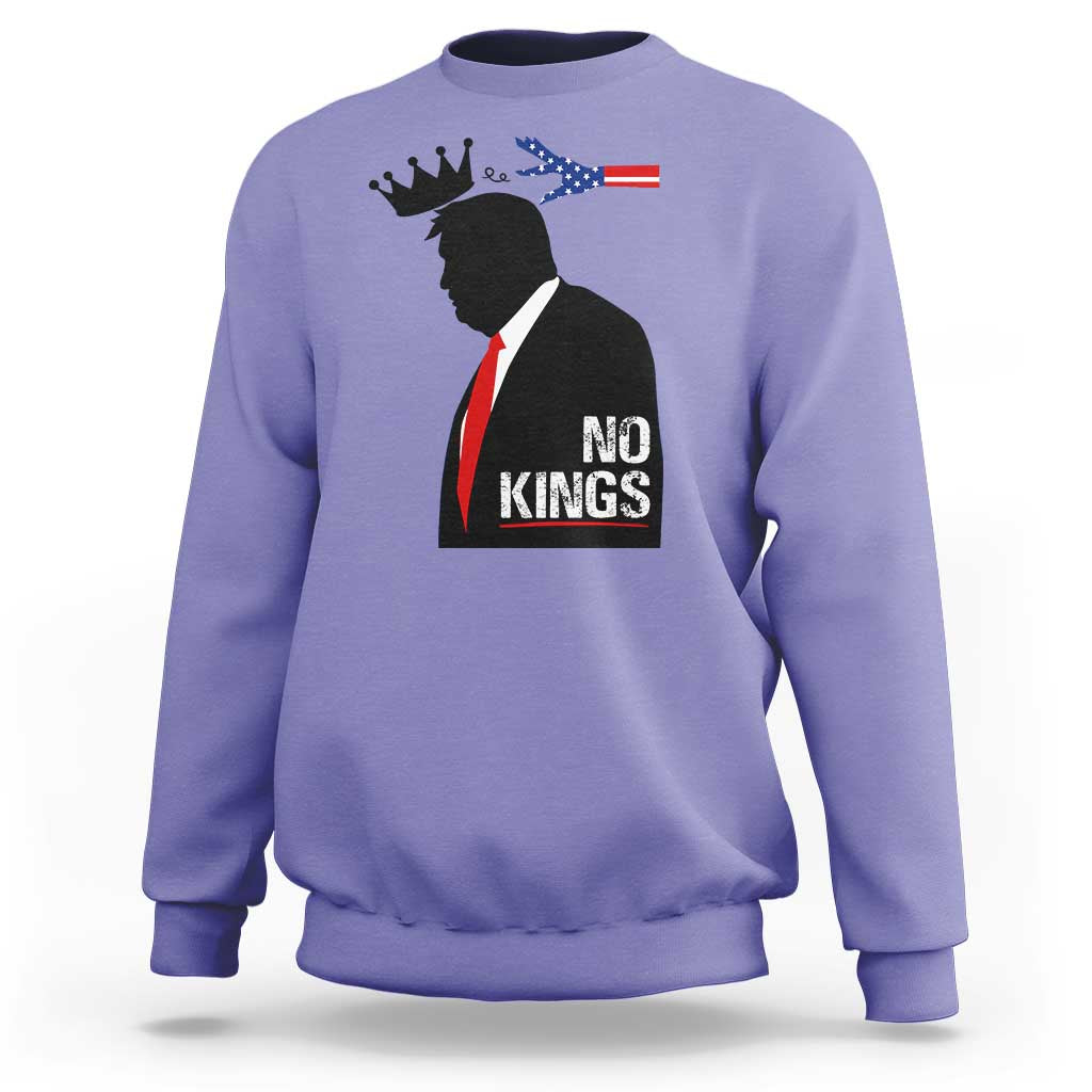 No Kings Sweatshirt Funny Resist Meme - Wonder Print Shop