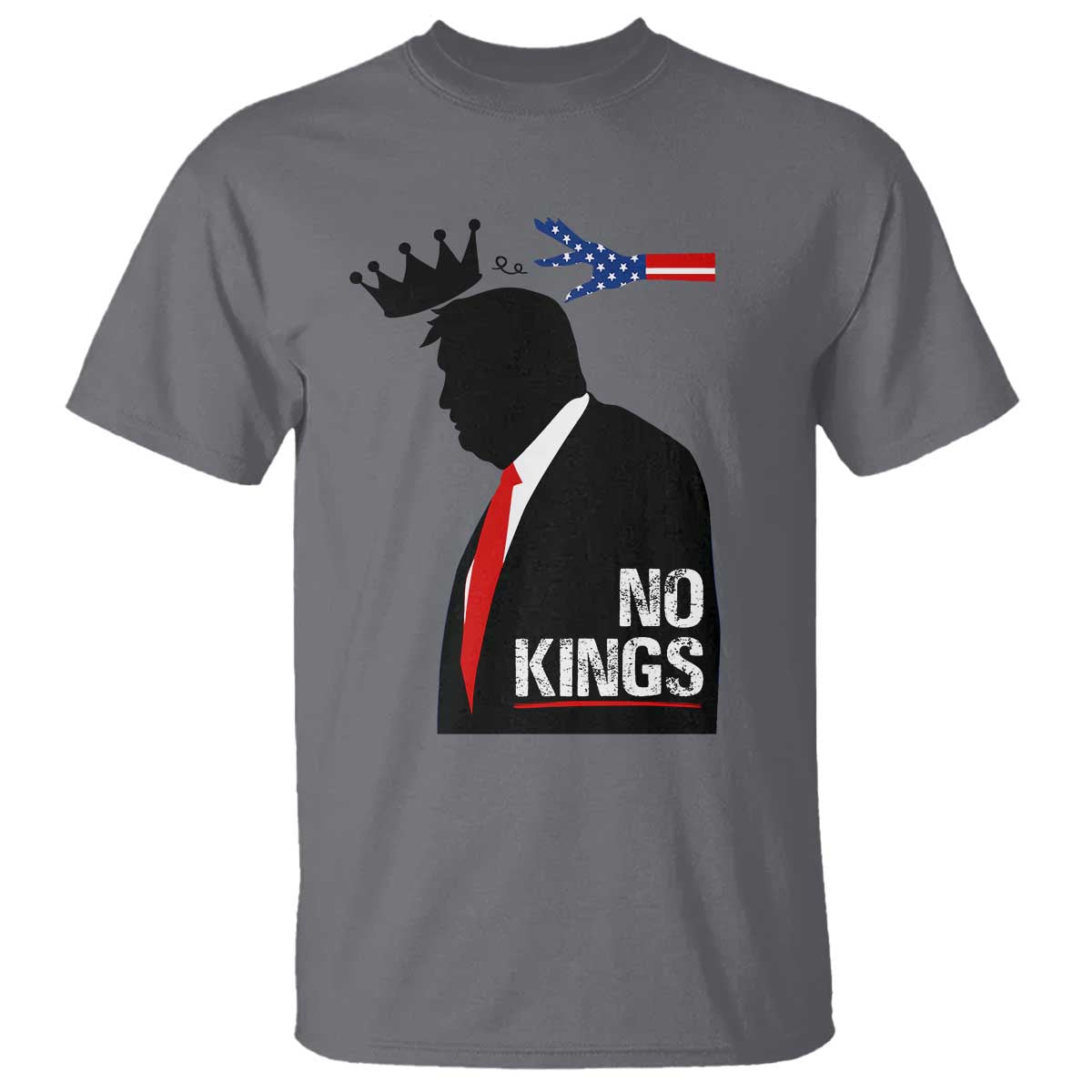 No Kings T Shirt Funny Resist Meme - Wonder Print Shop