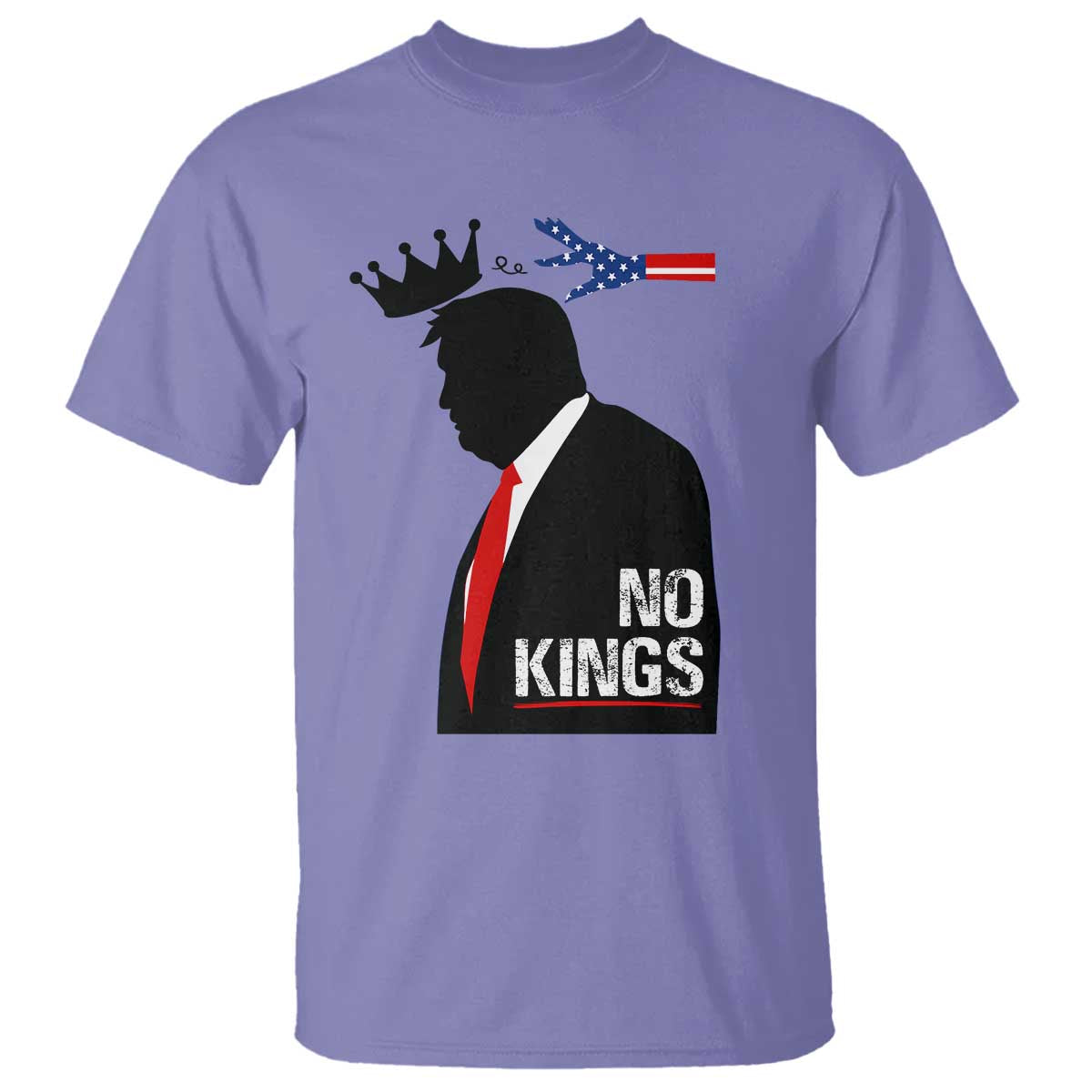 No Kings T Shirt Funny Resist Meme - Wonder Print Shop