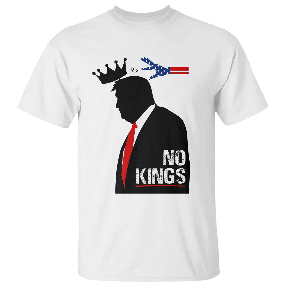 No Kings T Shirt Funny Resist Meme - Wonder Print Shop