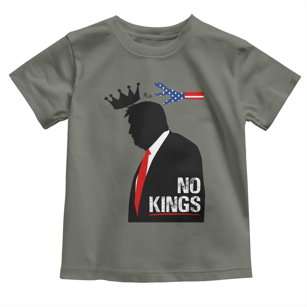 No Kings Toddler T Shirt Funny Resist Meme - Wonder Print Shop