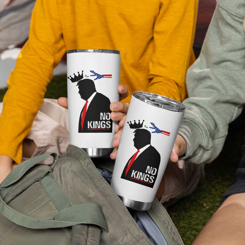 No Kings Tumbler Cup Funny Resist Meme - Wonder Print Shop