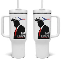 No Kings Tumbler With Handle Funny Resist Meme - Wonder Print Shop