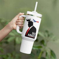 No Kings Tumbler With Handle Funny Resist Meme - Wonder Print Shop