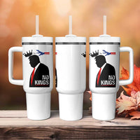 No Kings Tumbler With Handle Funny Resist Meme - Wonder Print Shop