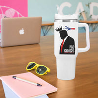 No Kings Tumbler With Handle Funny Resist Meme - Wonder Print Shop