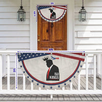 No Kings Patriotic Fan Flag Funny Resist Meme