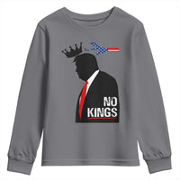 No Kings Youth Sweatshirt Funny Resist Meme - Wonder Print Shop