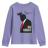 No Kings Youth Sweatshirt Funny Resist Meme - Wonder Print Shop