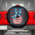 No Kings In America Spare Tire Cover USA Flag Peace Sign Hand 4th of July Patriotic - Wonder Print Shop