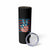 No Kings In America Skinny Tumbler USA Flag Peace Sign Hand 4th of July Patriotic - Wonder Print Shop