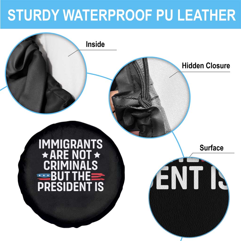 Pro Immigration Spare Tire Cover Social Justice Anti Racism - Wonder Print Shop