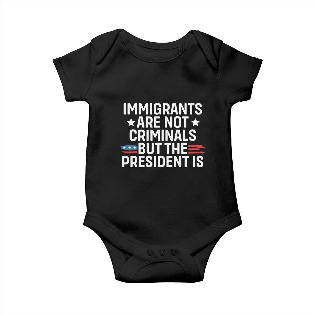 Pro Immigration Baby Onesie Social Justice Anti Racism - Wonder Print Shop