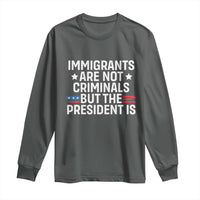 Pro Immigration Long Sleeve Shirt Social Justice Anti Racism - Wonder Print Shop