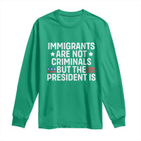 Pro Immigration Long Sleeve Shirt Social Justice Anti Racism - Wonder Print Shop