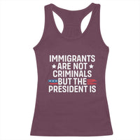 Pro Immigration Racerback Tank Top Social Justice Anti Racism - Wonder Print Shop