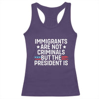 Pro Immigration Racerback Tank Top Social Justice Anti Racism - Wonder Print Shop