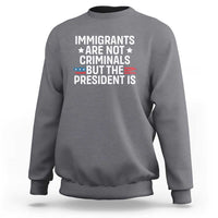 Pro Immigration Sweatshirt Social Justice Anti Racism - Wonder Print Shop