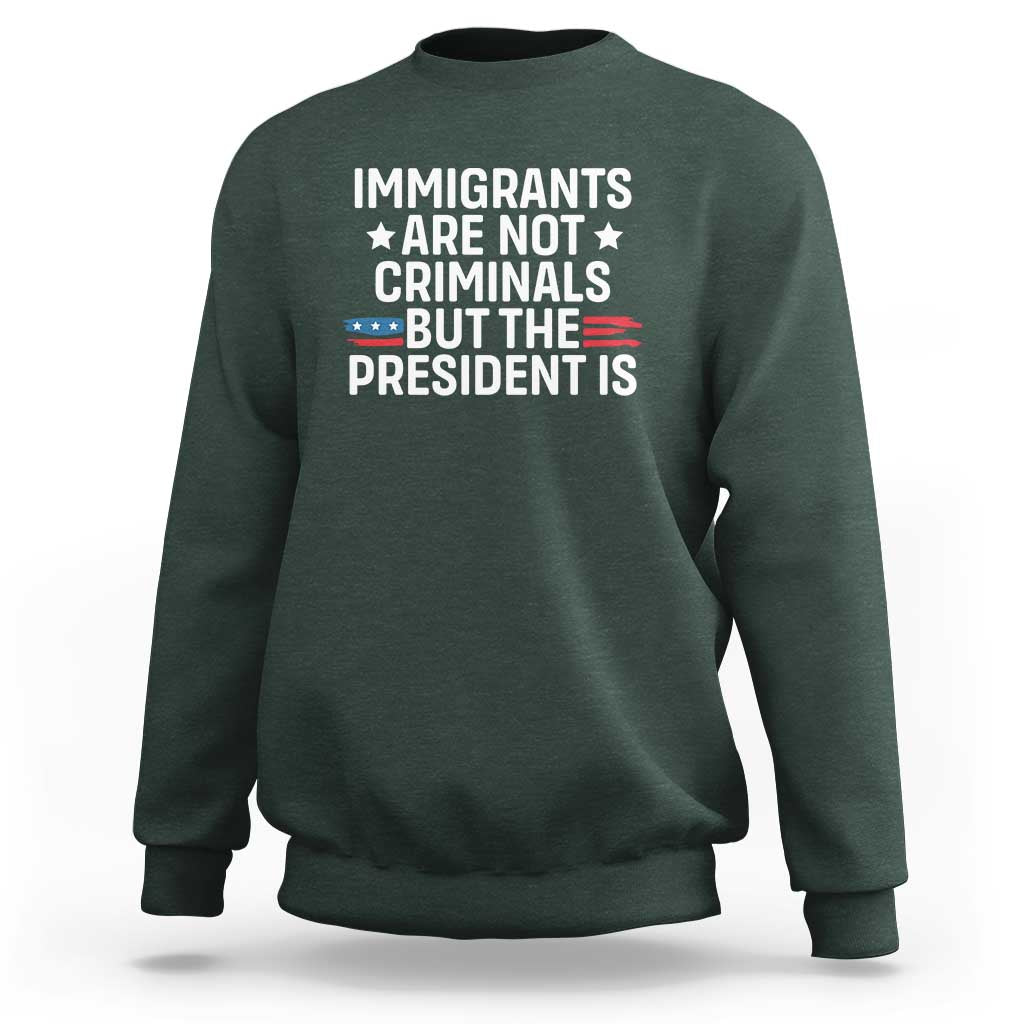 Pro Immigration Sweatshirt Social Justice Anti Racism - Wonder Print Shop