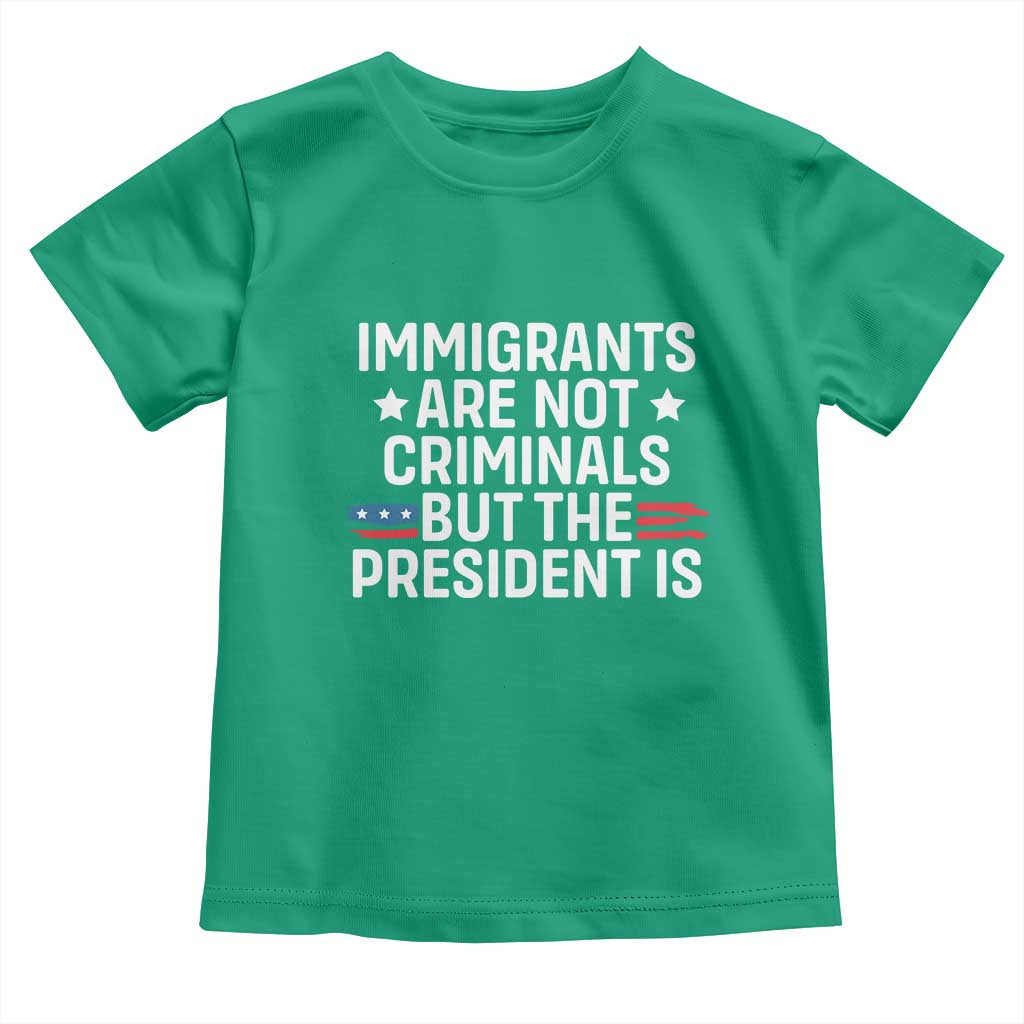 Pro Immigration Toddler T Shirt Social Justice Anti Racism - Wonder Print Shop