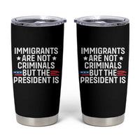 Pro Immigration Tumbler Cup Social Justice Anti Racism - Wonder Print Shop