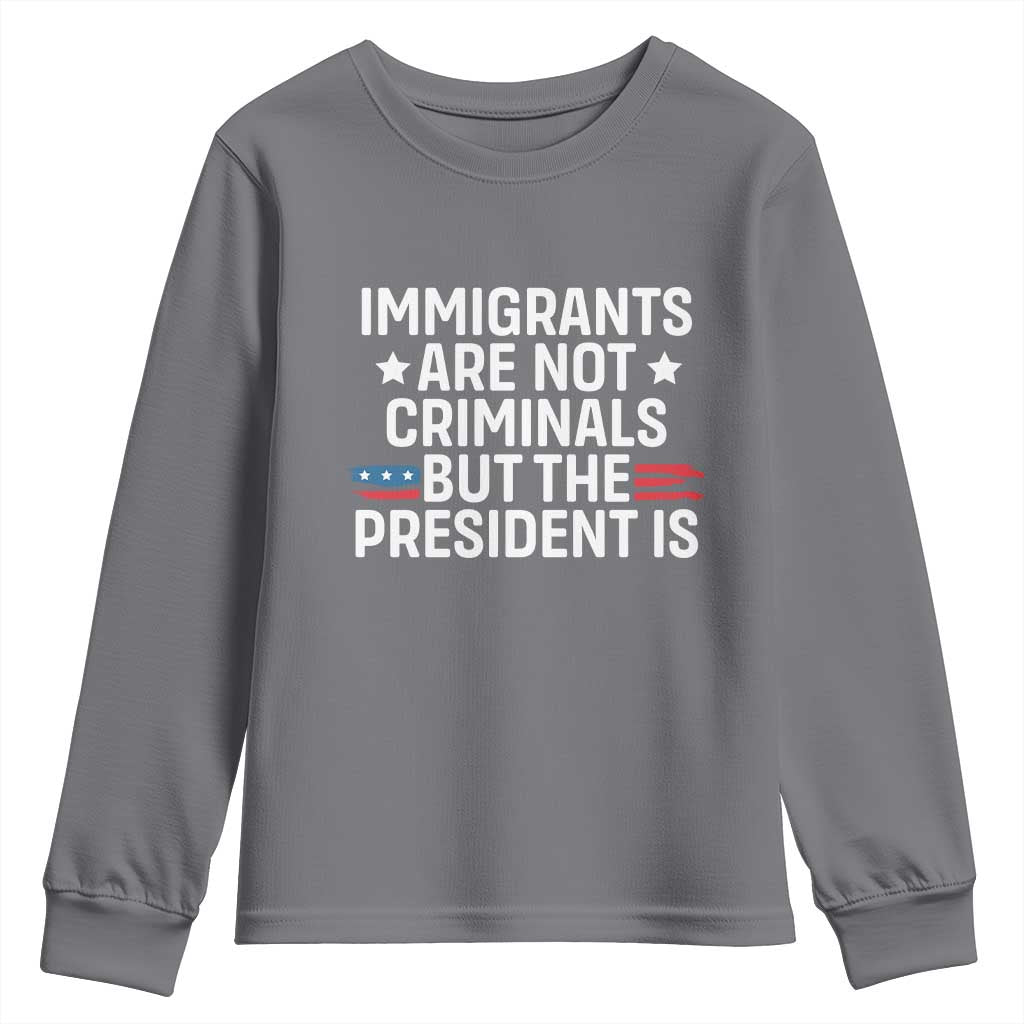 Pro Immigration Youth Sweatshirt Social Justice Anti Racism - Wonder Print Shop