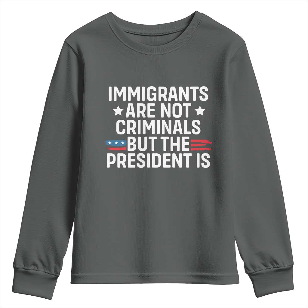 Pro Immigration Youth Sweatshirt Social Justice Anti Racism - Wonder Print Shop