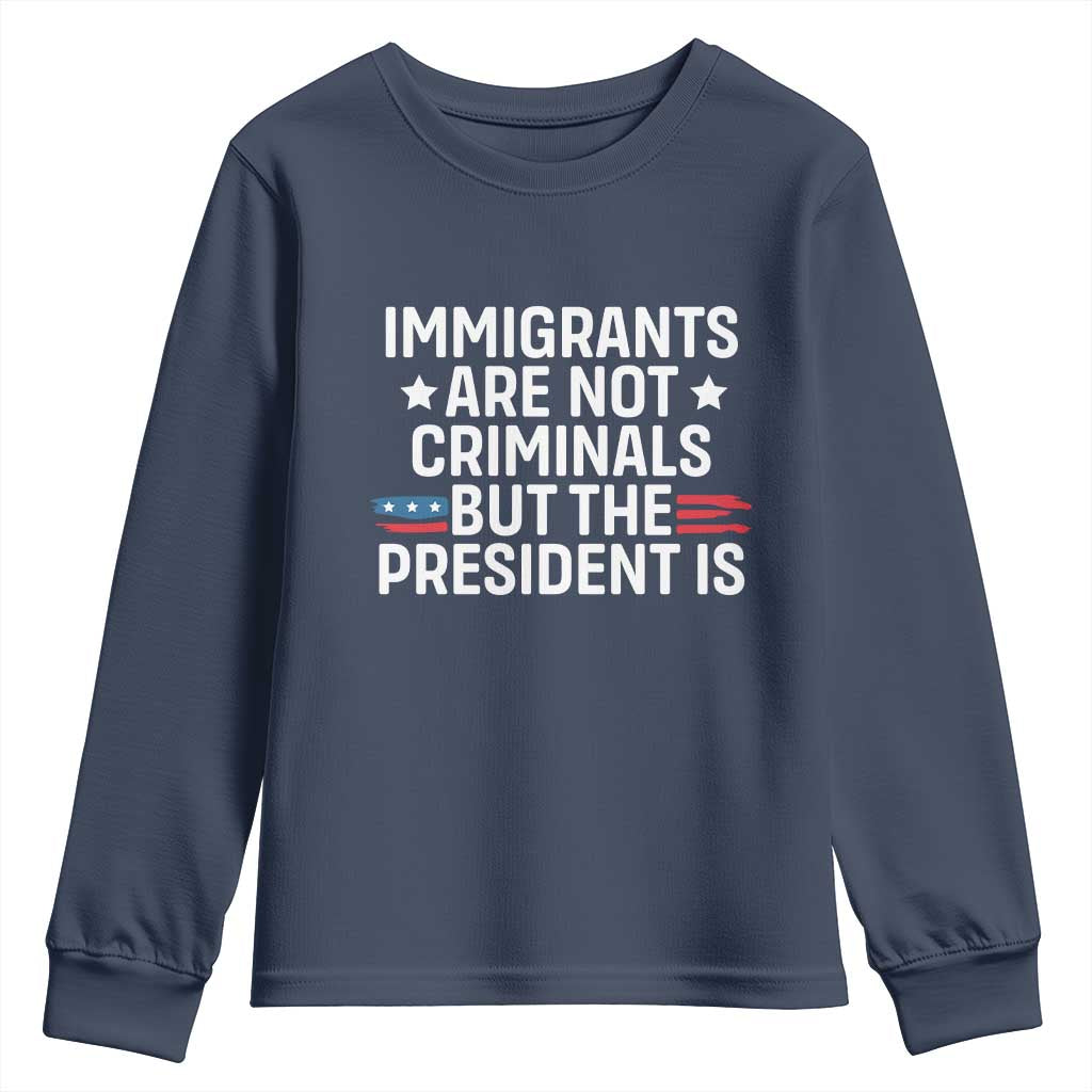 Pro Immigration Youth Sweatshirt Social Justice Anti Racism - Wonder Print Shop