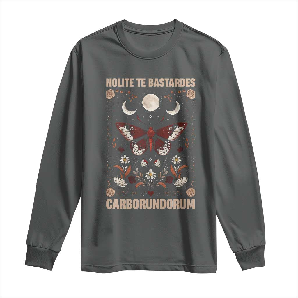 Subtle Feminist Long Sleeve Shirt Women's Rights Dont Let The Bastards Grind You Down - Wonder Print Shop
