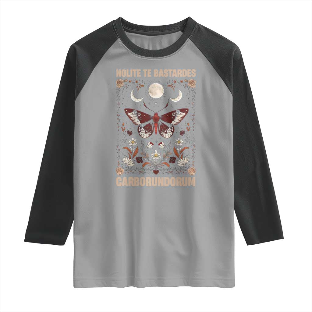 Subtle Feminist Raglan Shirt Women's Rights Dont Let The Bastards Grind You Down - Wonder Print Shop