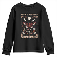 Subtle Feminist Youth Sweatshirt Women's Rights Dont Let The Bastards Grind You Down - Wonder Print Shop