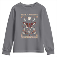 Subtle Feminist Youth Sweatshirt Women's Rights Dont Let The Bastards Grind You Down - Wonder Print Shop