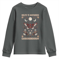 Subtle Feminist Youth Sweatshirt Women's Rights Dont Let The Bastards Grind You Down - Wonder Print Shop