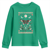 Subtle Feminist Youth Sweatshirt Women's Rights Dont Let The Bastards Grind You Down - Wonder Print Shop