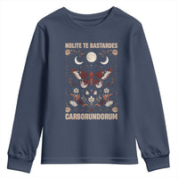 Subtle Feminist Youth Sweatshirt Women's Rights Dont Let The Bastards Grind You Down - Wonder Print Shop